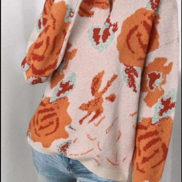 New Floral Sweater  - Picture 8 of 10